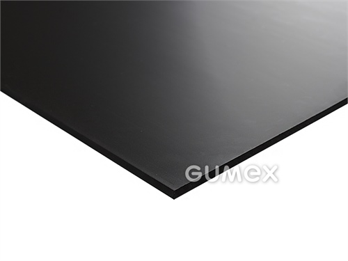 Polyethylenplatte SIMONA® PE 100, 1mm, 2000x1000mm, 64°ShD, -50°C/+80°C, schwarz, 